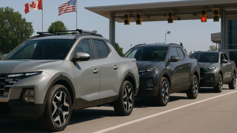 Hyundai Santa Cruz Trucks Stuck At The Border