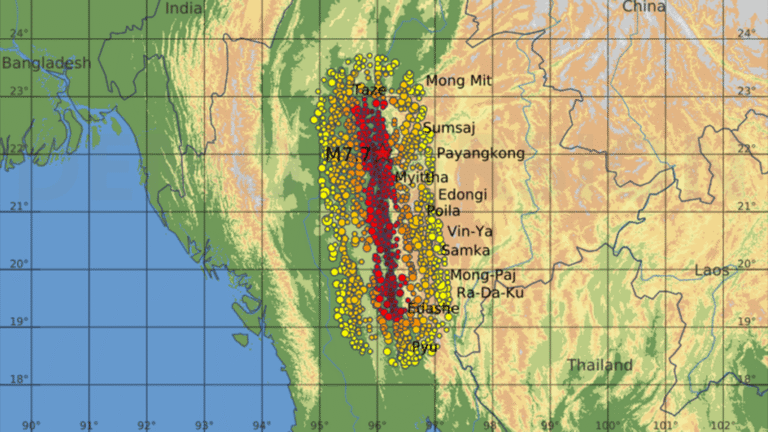 Video Shows Pulsing and Curving Fault Behavior
