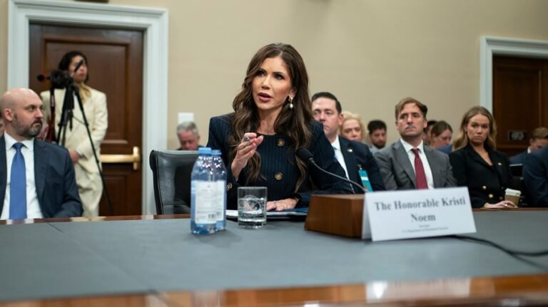 Noem: Trump wants border wall painted black so it is too hot to climb