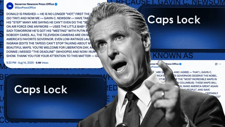 Gavin Newsom’s Trump trolling is working. Here’s how we know