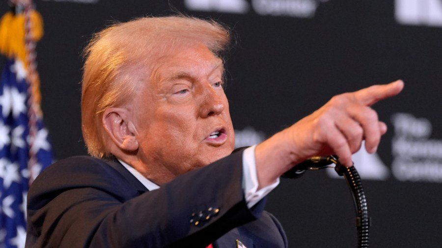 Trump talks tough on Putin ahead of summit