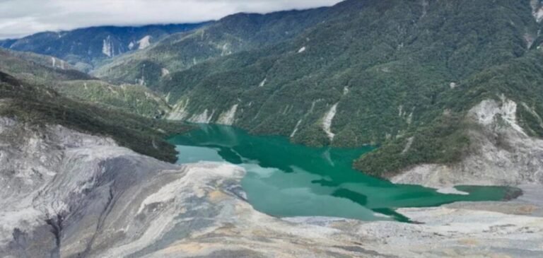 Evacuations ordered downstream of the Matai’an landslide dam in Taiwan