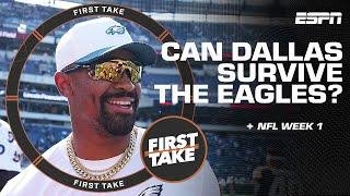 Stephen A. Smith thinks the Cowboys are going to get BLOWN OUT by the Eagles