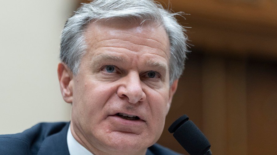 Trump: 'I would think' DOJ investigating Wray