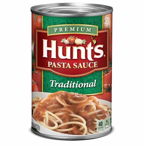 Hunt’s Traditional Pasta Sauce, 24 oz only $0.93 shipped!