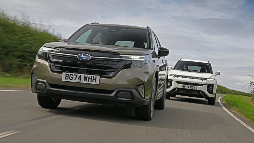 Subaru Forester vs KGM Actyon: Do these left-field SUVs deserve a higher profile?