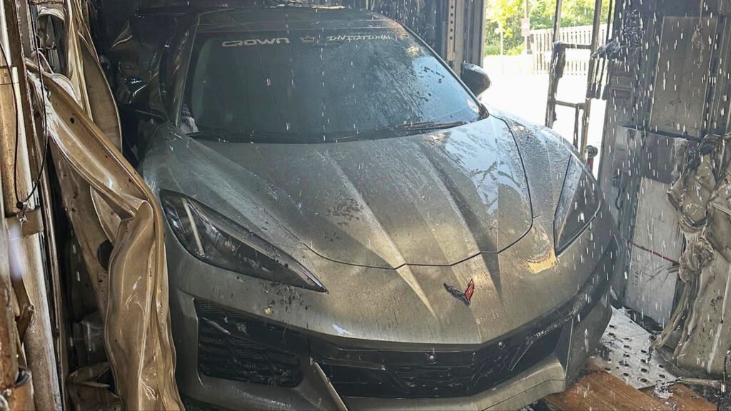 Five Supercars Are Toast After This Hauling Truck Caught Fire