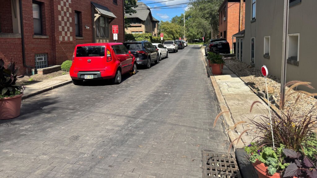 This Tiny Street In Cleveland Is Paved In Wood Blocks