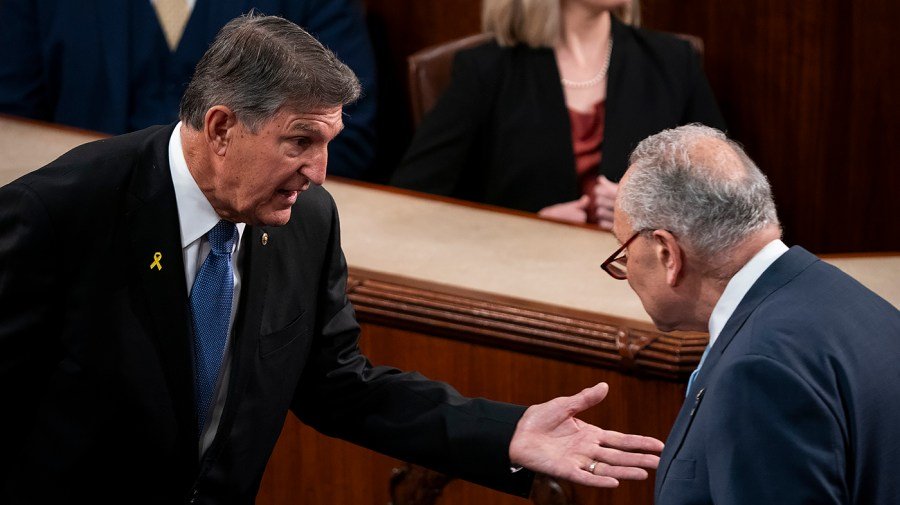 Manchin in new book: Schumer wanted 'spectacle' with push to end filibuster