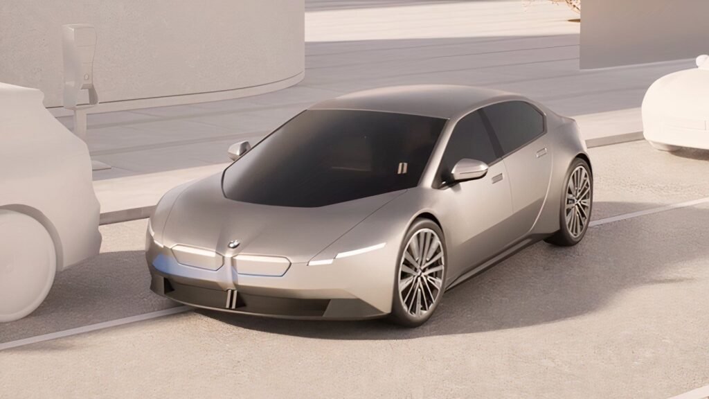 BMW Shows An Unidentified Electric Sedan In Its Website Animations