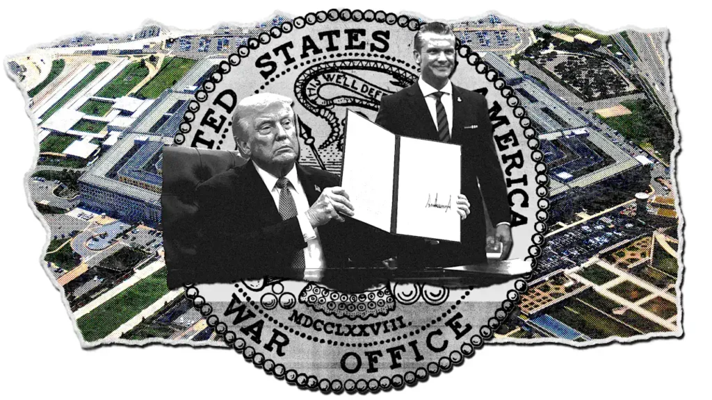 Trump wants to rename the Defense Department. Is he ready for the branding backlash?
