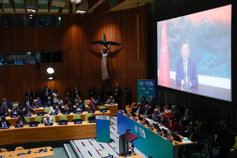China doubles down on climate, wind and solar pledges — a day after Trump called them a 'scam'