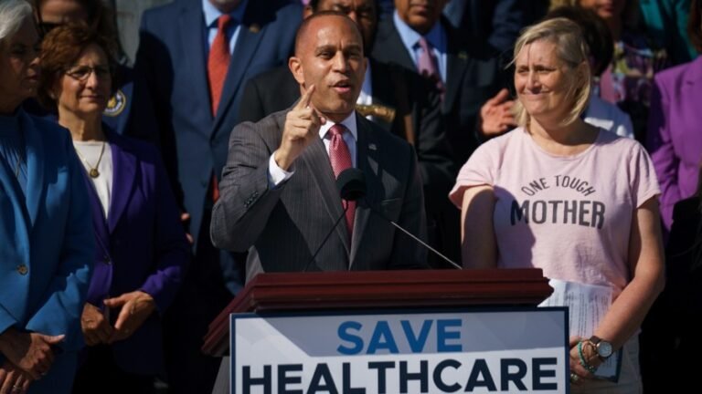 Jeffries on Thune's ACA vote offer: GOP 'can't be trusted on a wing and a prayer' 