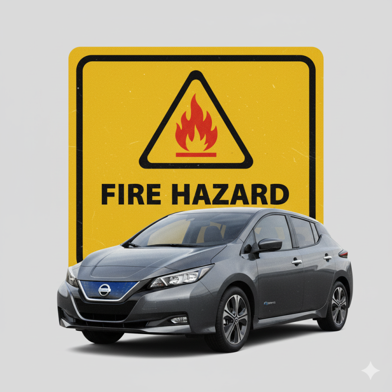 Nissan Tells Leaf Owners: Stop Fast Charging Immediately Amid Fire Risk