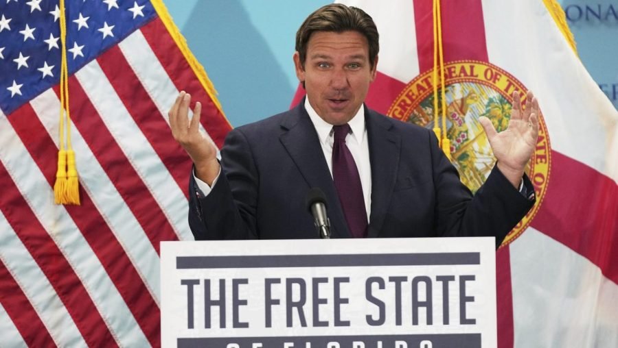 DeSantis jokes about sleeping through end of World Series game