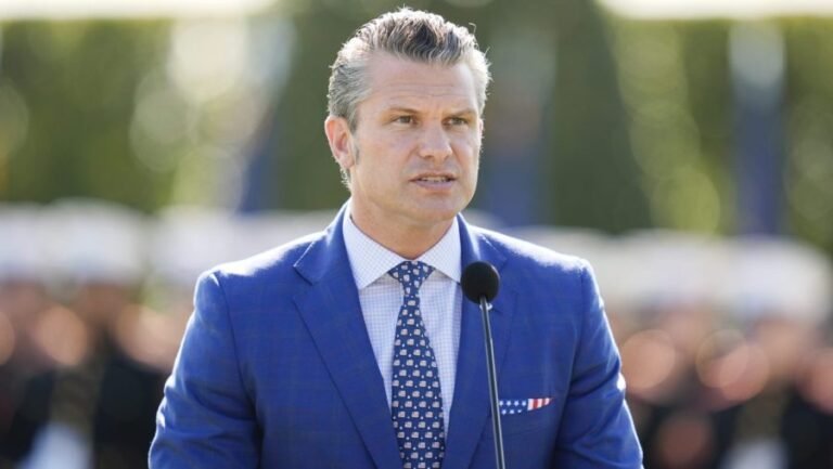 Hegseth's plane diverted because of crack in windshield