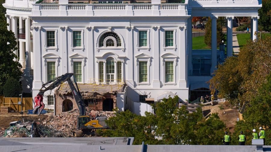 See photos of the White House's demolished East Wing