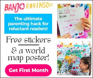 Free Banjo Robinson Children’s Educational Activity Subscription Pack {Just Pay $2 shipping!}