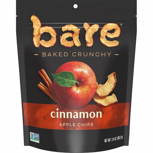 Bare Baked Crunchy Apple Chips, 3.4 oz Bag only $2.75 shipped!