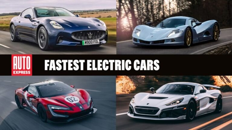 Fastest electric cars in the world
