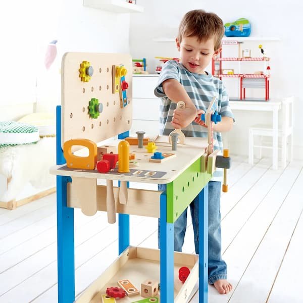 Hape Kid’s Wooden Tool Bench only $25!