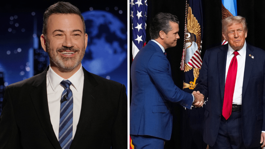 Kimmel mocks Trump's shutdown threats, Hegseth's 'no fatties allowed' policy
