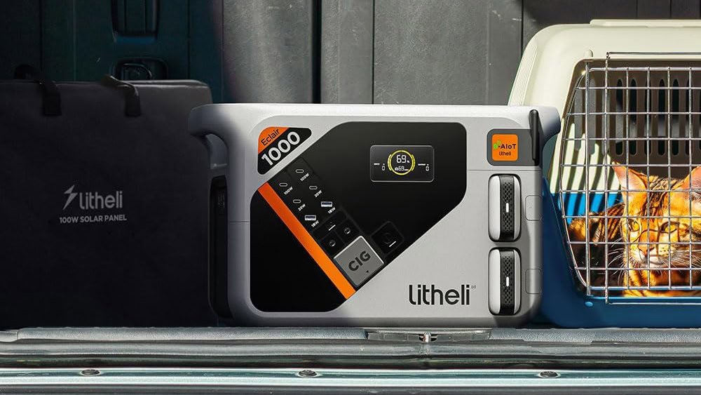 Deal: The Litheli Eclair 1000 Portable Power Station has built-in power banks!
