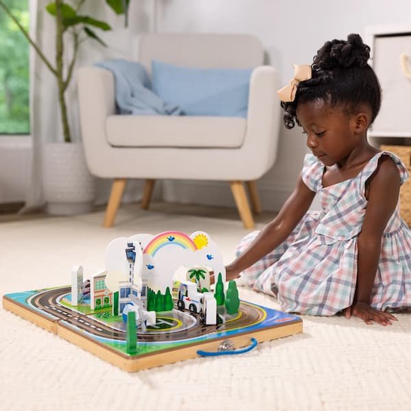 *HOT* Melissa & Doug Take-Along Airport Model Train Set only $12 (Reg. $40!)