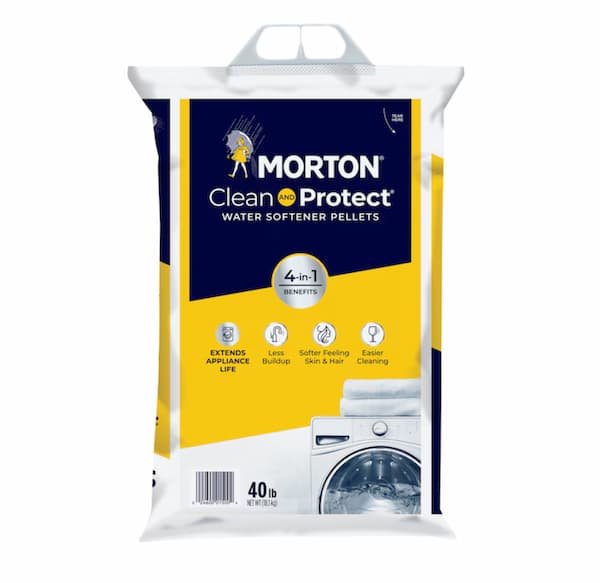Morton 40-lb Water Softener Salt Pellets as low as $5.92!