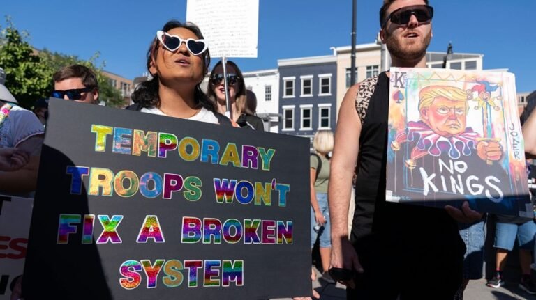 The Memo: ‘No Kings’ protests give anti-Trump movement its biggest moment so far
