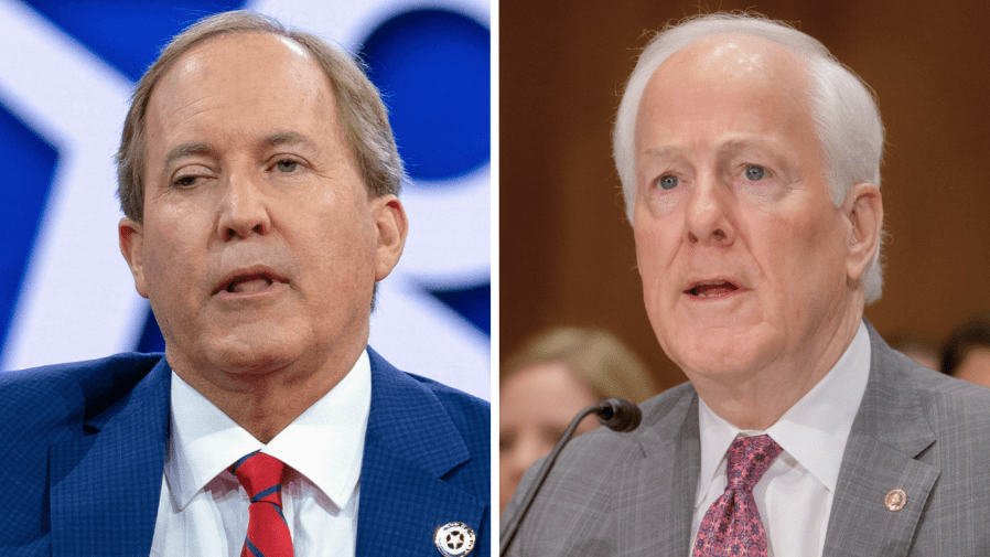 Cornyn, Paxton in dead heat in Texas Senate race: Poll