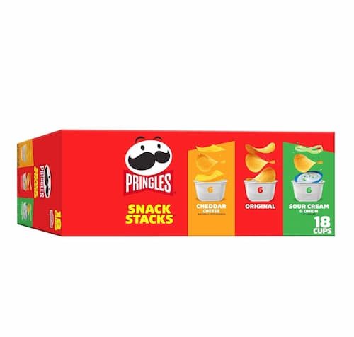 Pringles Snack Stacks Variety Pack (18 count) only $6.16 shipped!