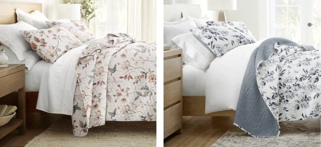 Linens & Hutch Patterned Quilted Coverlet Sets as low as $39.60 shipped! (Reg. $132+)