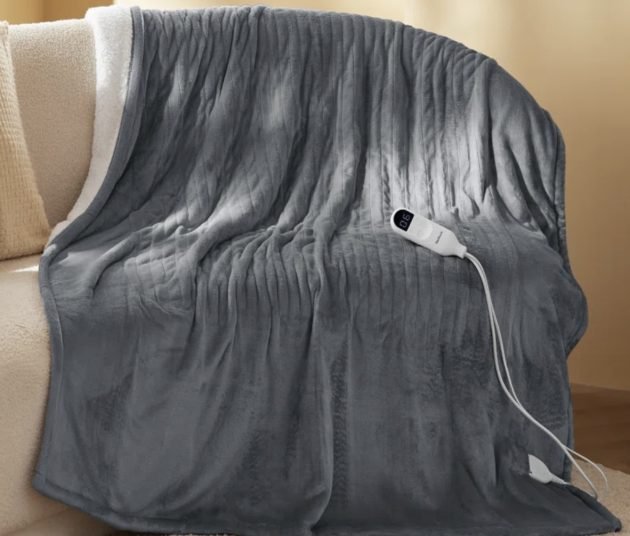 Bedsure Fleece Electric Blanket only $39.99 shipped!