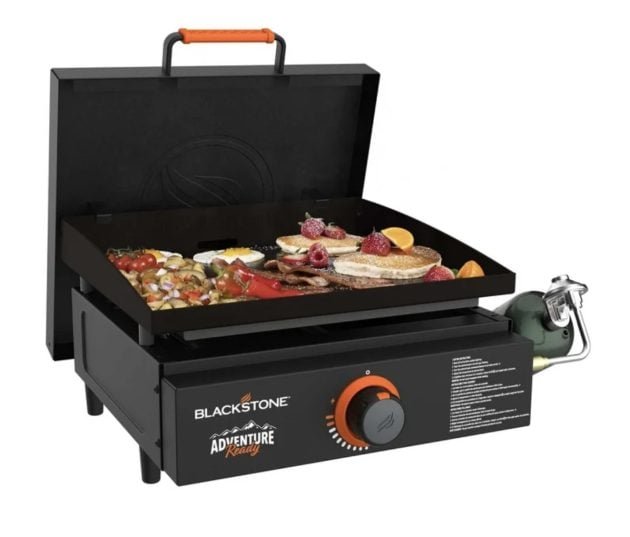 Blackstone Adventure Ready 17” Propane Griddle with Hard Cover only $97 shipped!