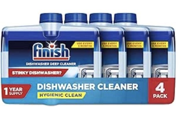 Finish Dishwasher Cleaner Liquid, 4 bottles only $6.81 shipped! {Prime Day Deal}