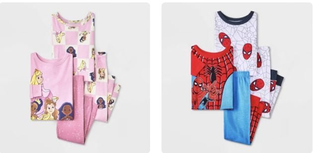 Kid’s 4-Piece Pajama Sets only $9.60, plus more! {Today Only}