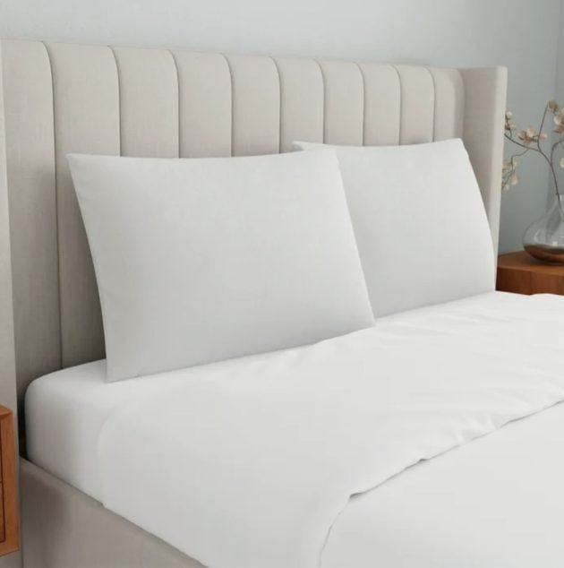 Mainstays Memory Foam Bed Pillows, 2 pack only $6.98!