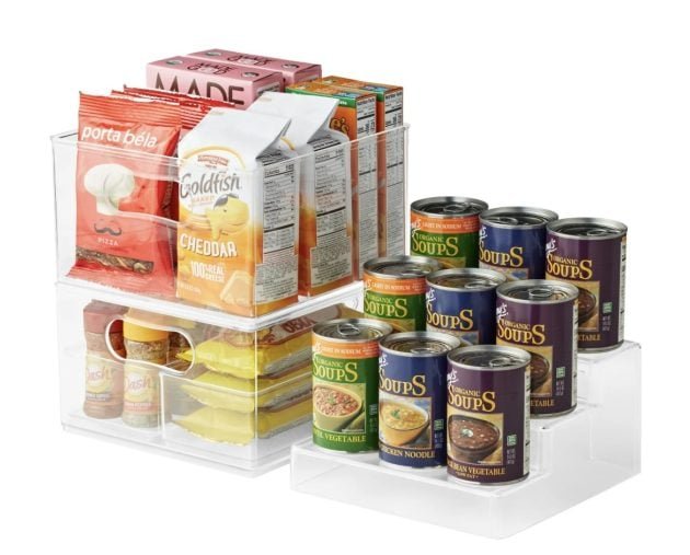 The Home Edit Clear Pantry Storage System, 5-Piece only $4.74!