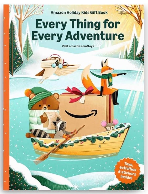 Free Copy of Amazon’s 2025 Holiday Kids Gift Catalog!