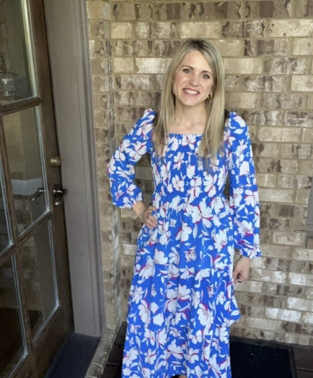 Women’s Long Sleeved Ruffle Dress only $16.49!