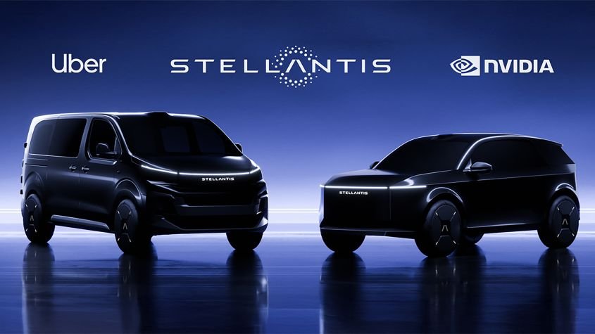 Stellantis teams up with NVIDIA and Uber to beat Tesla at driverless taxi game