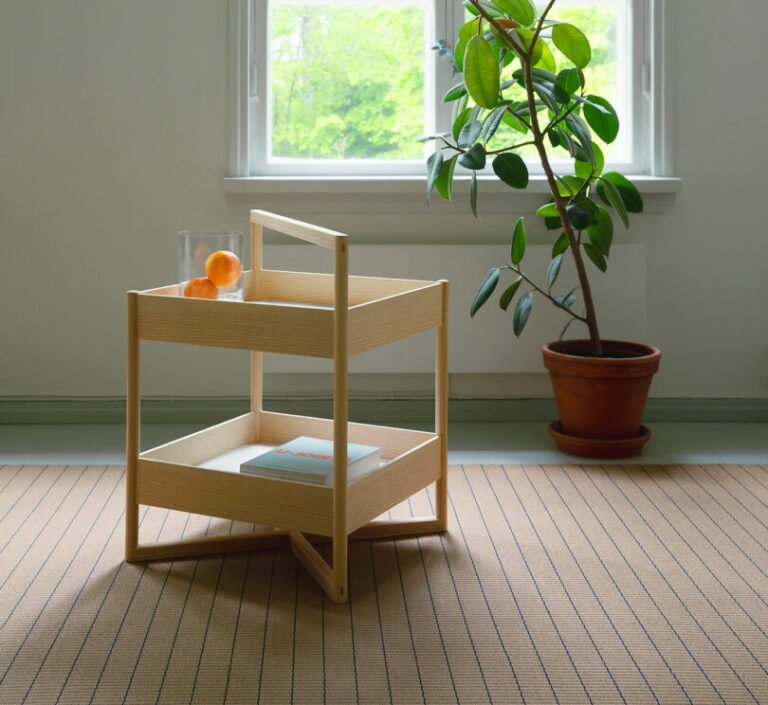 The Taso Tray Table by Cecilie Manz Easily Transitions Between Spaces