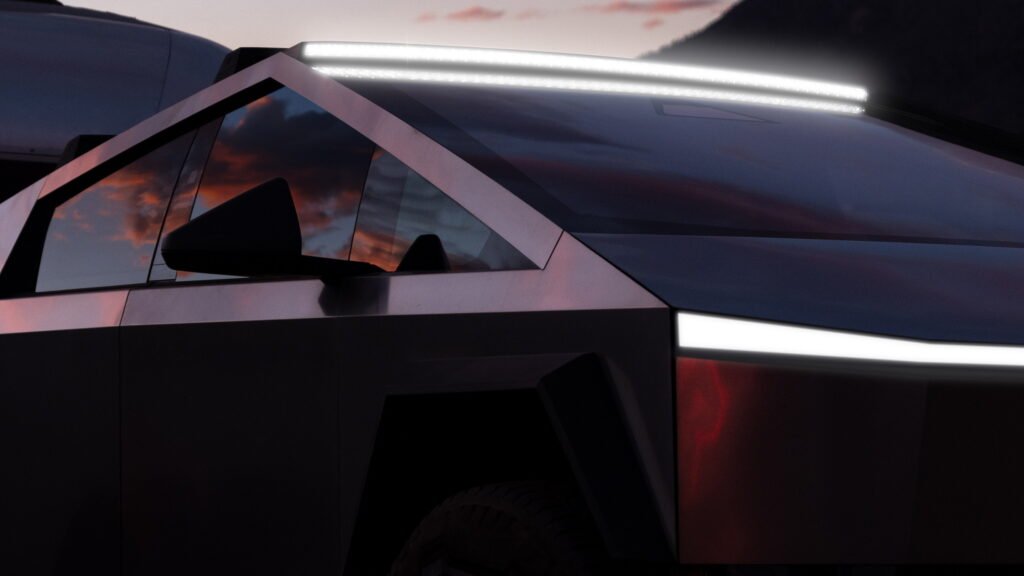 Cybertruck’s Light Bar Has Joined The Long List Of Things Falling Off Teslas