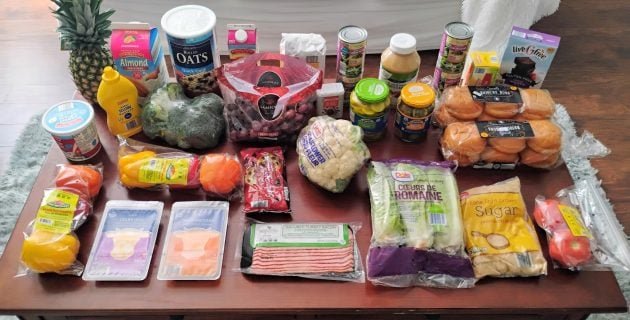 Brigette’s $92 Grocery Shopping Trip and Weekly Menu Plan for 4!