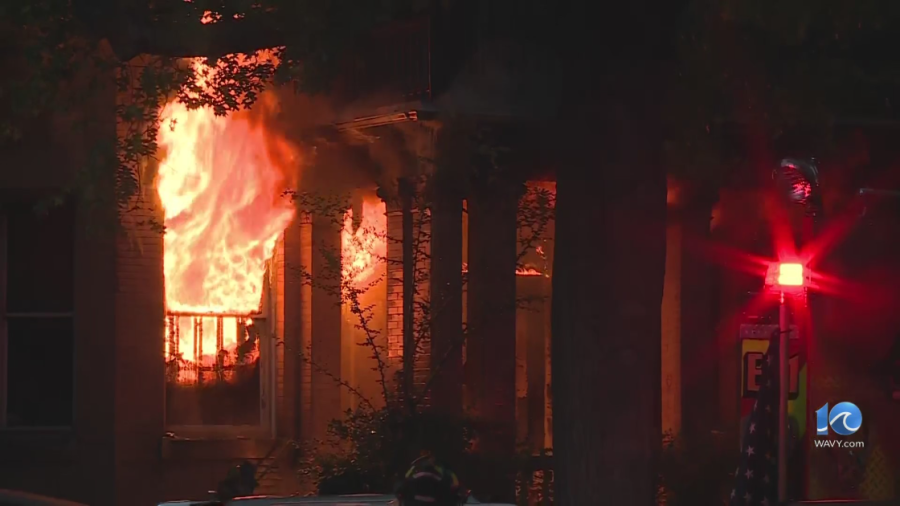 One dead after massive fire on Court St. in Portsmouth, fire crews say