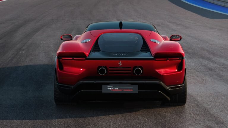 Ferrari 2030 Strategic Plan Backtracks From EVs, Includes More Gas Models