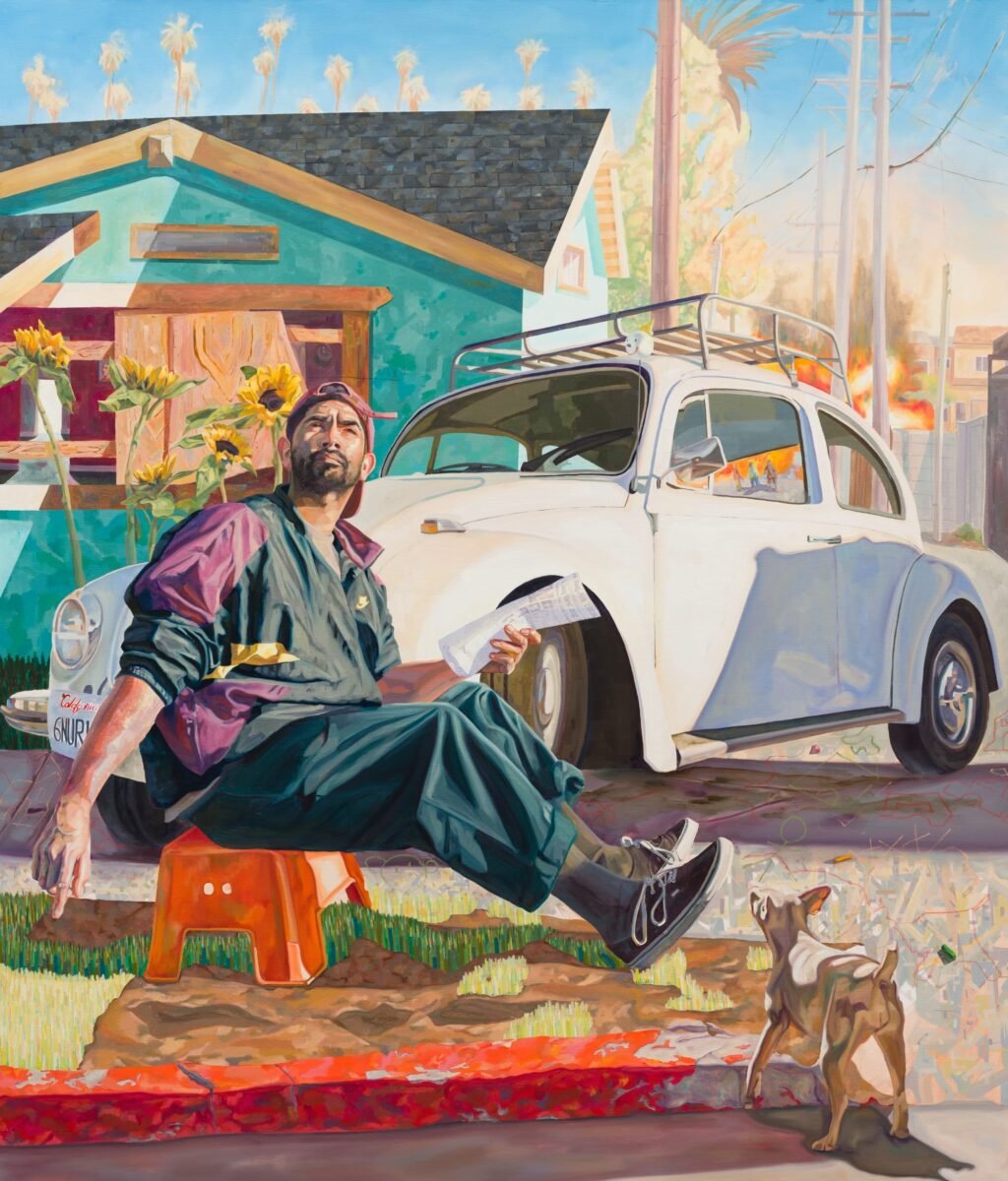 Moments of Riotous Unrest Converge in Elmer Guevara’s Dramatic Paintings