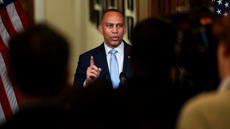Watch live: Jeffries speaks as GOP seeks to put Democrats on defense