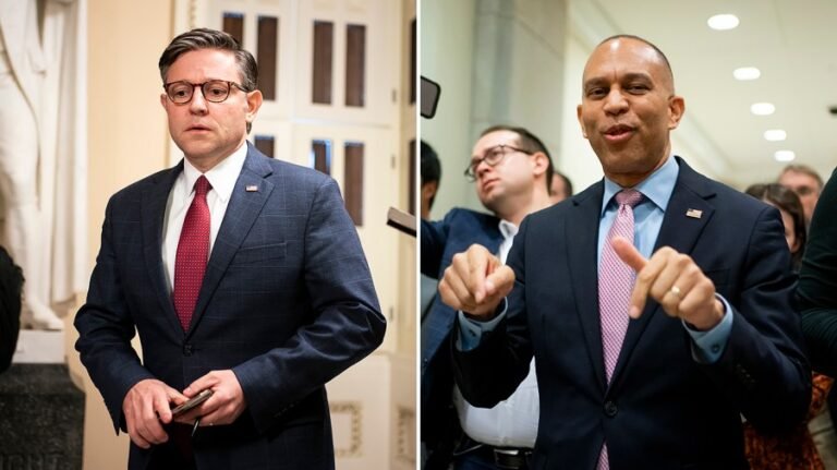 Johnson says he'll debate Jeffries after shutdown ends